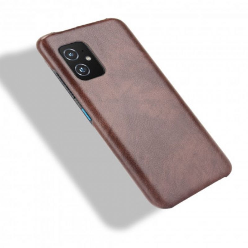 Deksel Til Asus Zenfone 8 Litchi-skinneffekt