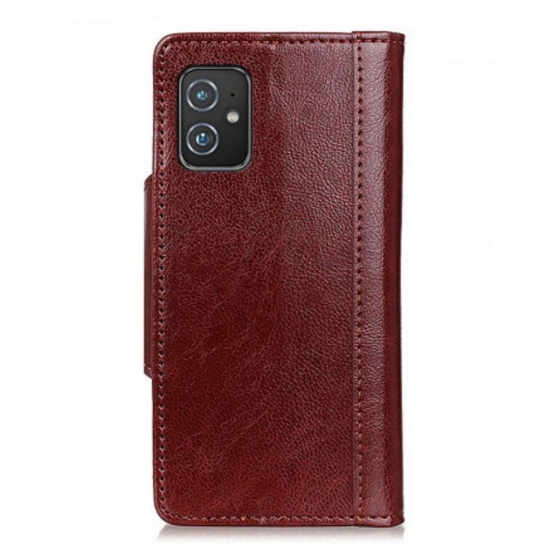 Folio Deksel Asus Zenfone 8 Elegance-lukking I Kunstskinn