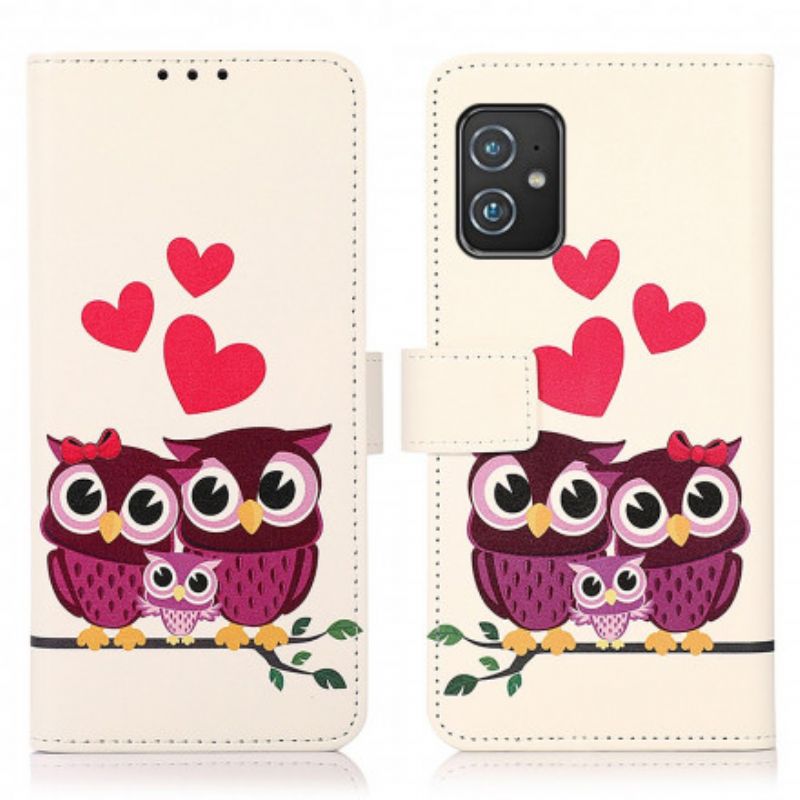 Folio Deksel Asus Zenfone 8 Uglefamilie