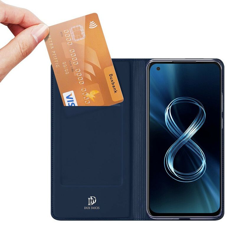 Folio Deksel Til Asus Zenfone 8 Skin Pro Dux Ducis