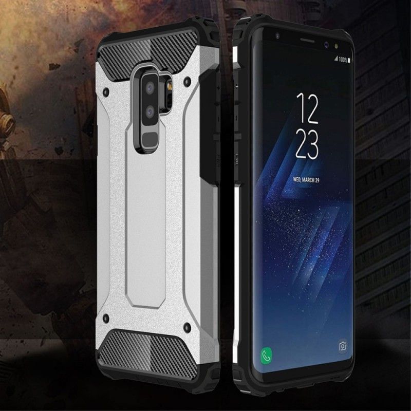 Deksel Samsung Galaxy S9 Plus Svart Overlevende Anti-fall