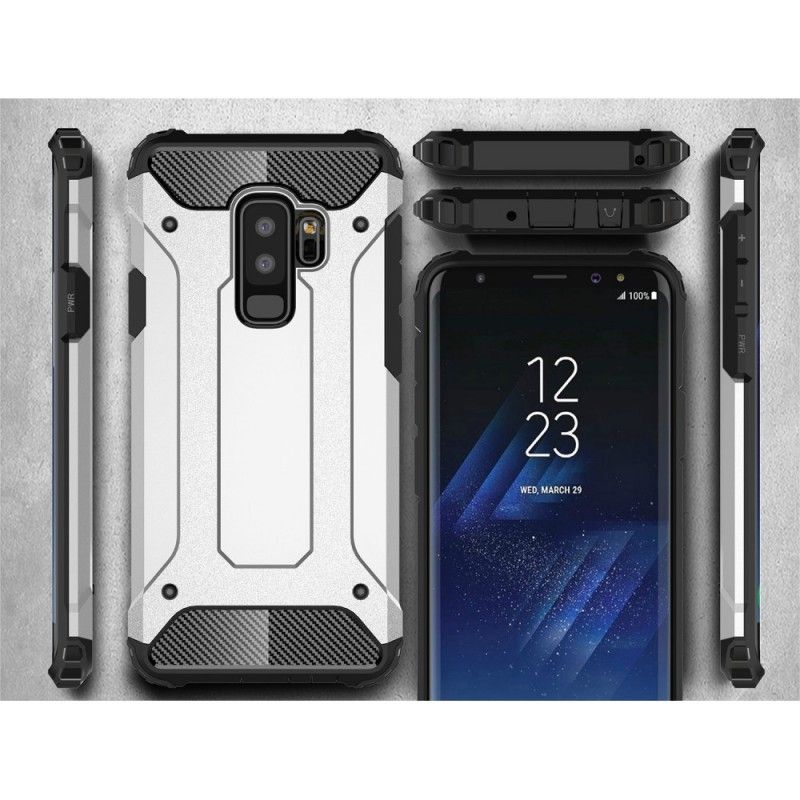Deksel Samsung Galaxy S9 Plus Svart Overlevende Anti-fall