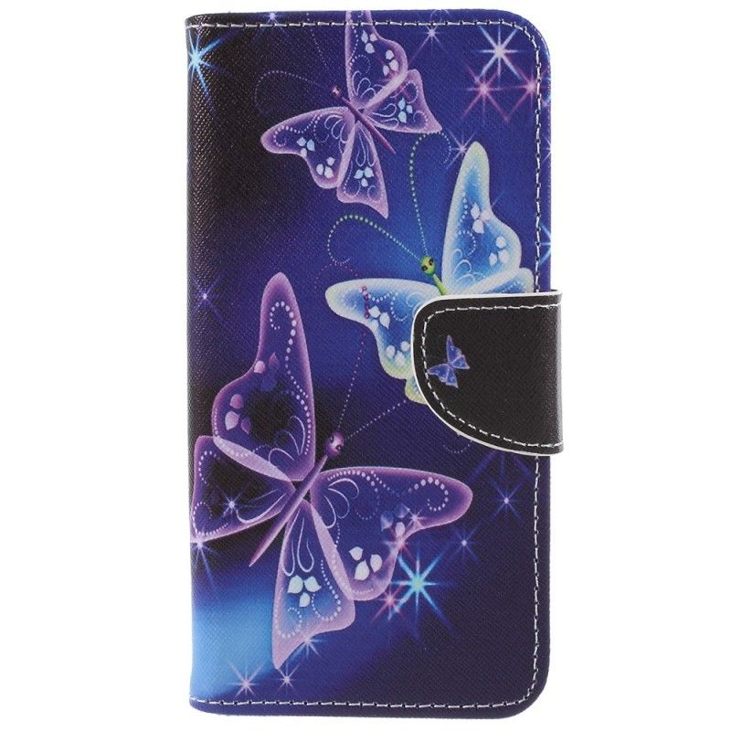 Folio Deksel for Samsung Galaxy S9 Plus Sommerfugler