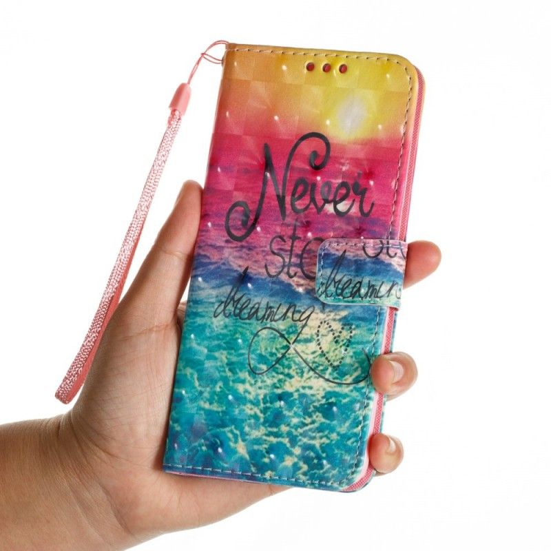 Folio Deksel Samsung Galaxy S9 Plus Aldri Slutte Å Drømme 3D