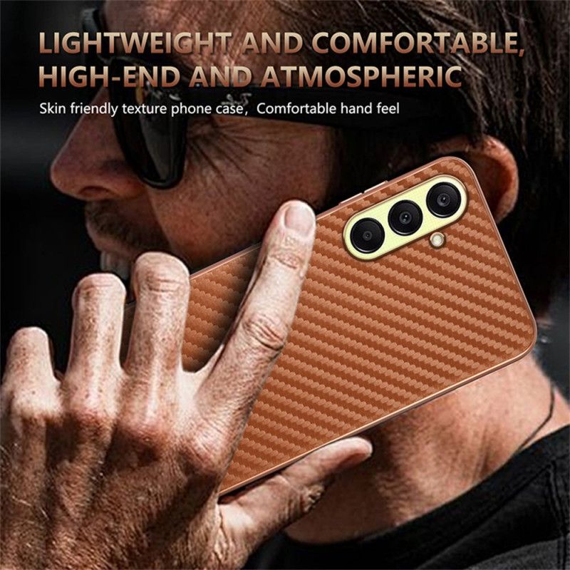 Deksel Samsung Galaxy A17 4g / 5g Azns Karbonfiber Beskyttelse Deksel