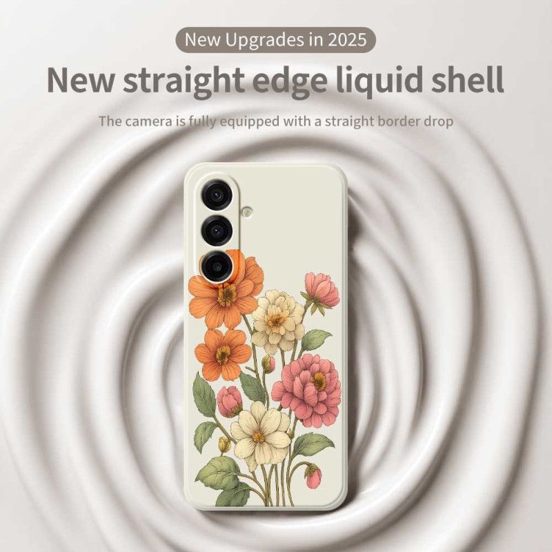 Deksel Samsung Galaxy A17 4g / 5g Blomstermønster Beskyttelse Deksel