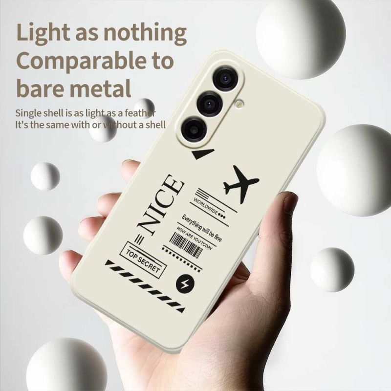 Deksel Samsung Galaxy A17 4g / 5g Boardingkort