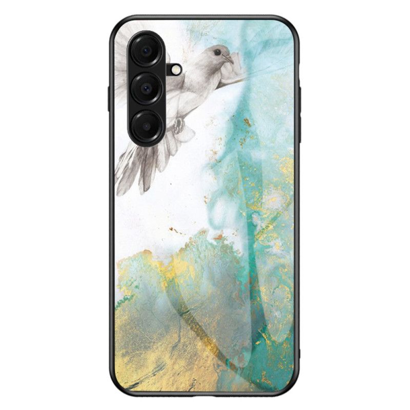 Deksel Samsung Galaxy A17 4g / 5g Herdet Glass Marmor