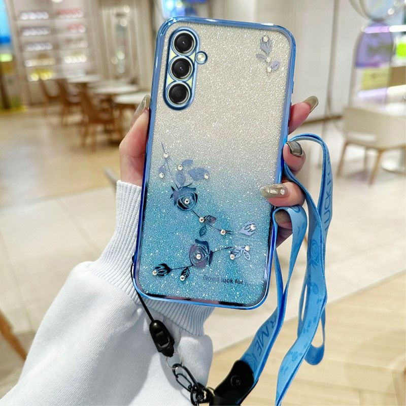 Deksel Samsung Galaxy A17 4g / 5g Kadem Strass-stropper