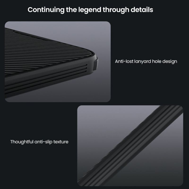 Deksel Samsung Galaxy A17 4g / 5g Mobildeksel Camshield Pro Nillkin Med Glidende Kamerabeskytter