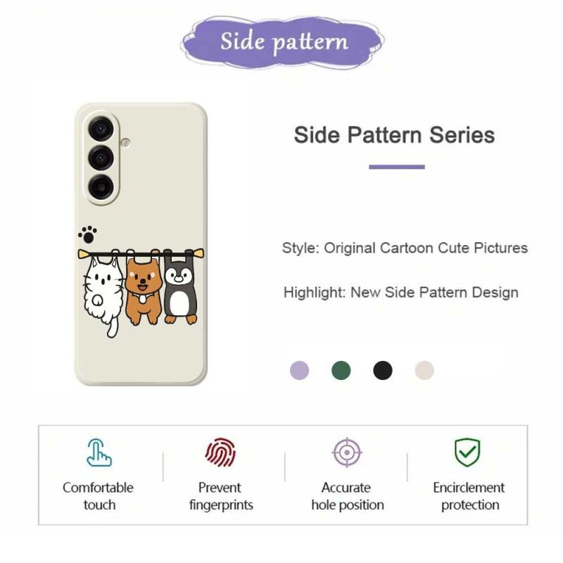 Deksel Samsung Galaxy A17 4g / 5g Mobildeksel Katter