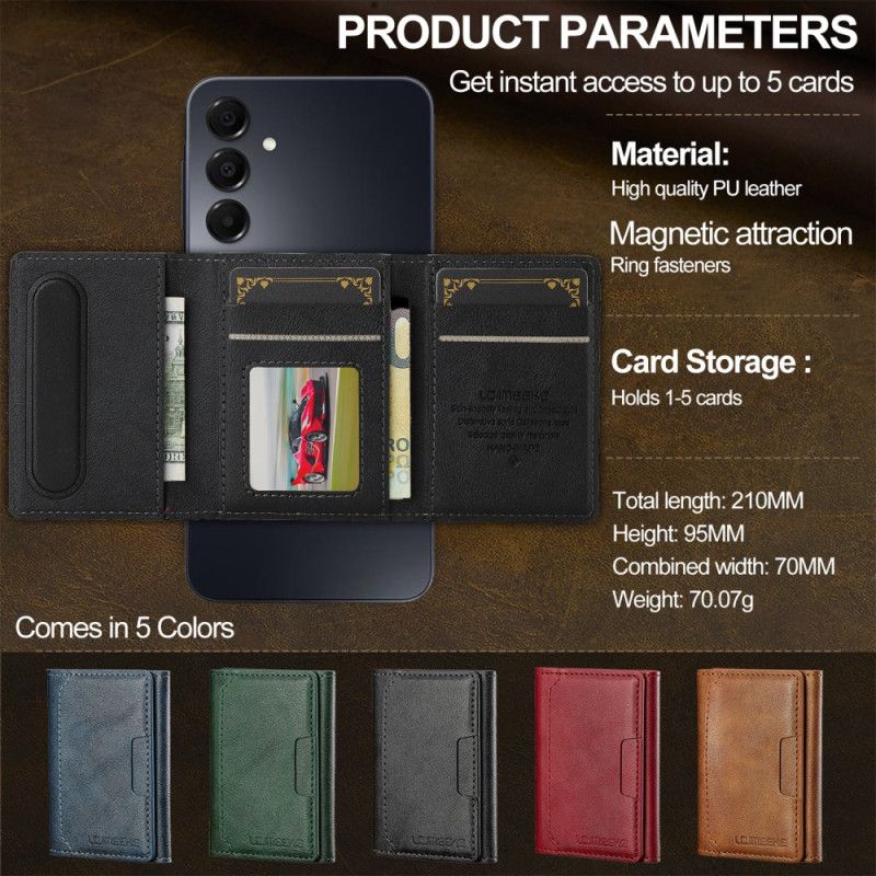 Deksel Samsung Galaxy A17 4g / 5g Mobildeksel Magnetisk Og Avtakbar Kortholder