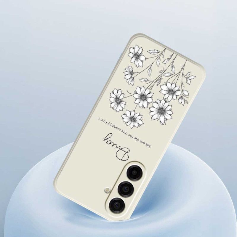 Deksel Til Samsung Galaxy A17 4g / 5g Grafiske Blomster