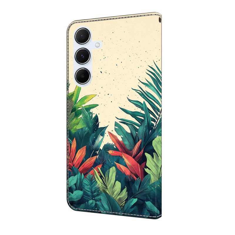 Folio Deksel Samsung Galaxy A17 4g / 5g Blader Beskyttelse Deksel