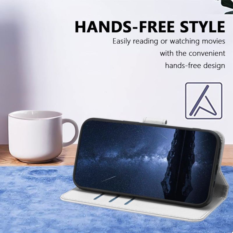 Folio Deksel Samsung Galaxy A17 4g / 5g Couture-lommebok Beskyttelse Deksel