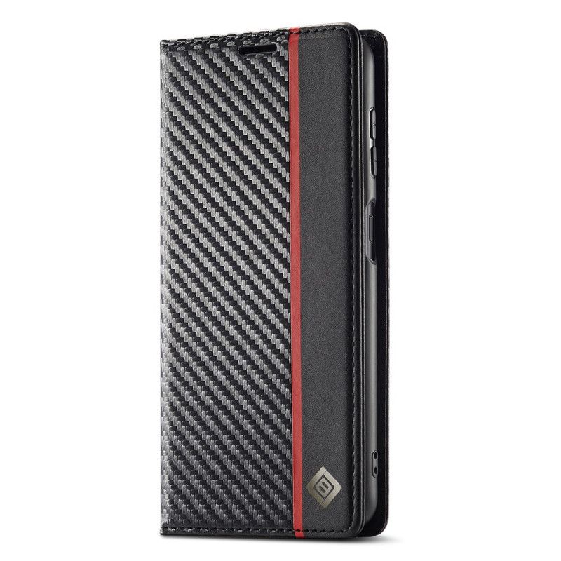 Folio Deksel Samsung Galaxy A17 4g / 5g Lc.imeeke Karbonfiber Beskyttelse Deksel