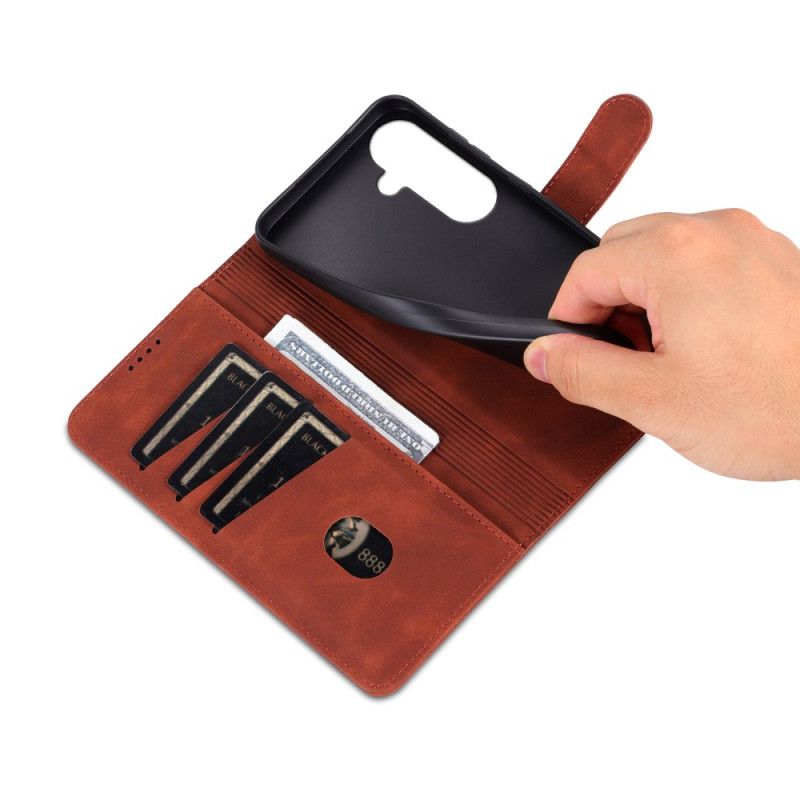 Folio Deksel Samsung Galaxy A17 4g / 5g Lc.imeeke Semsket Skinneffekt Beskyttelse Deksel