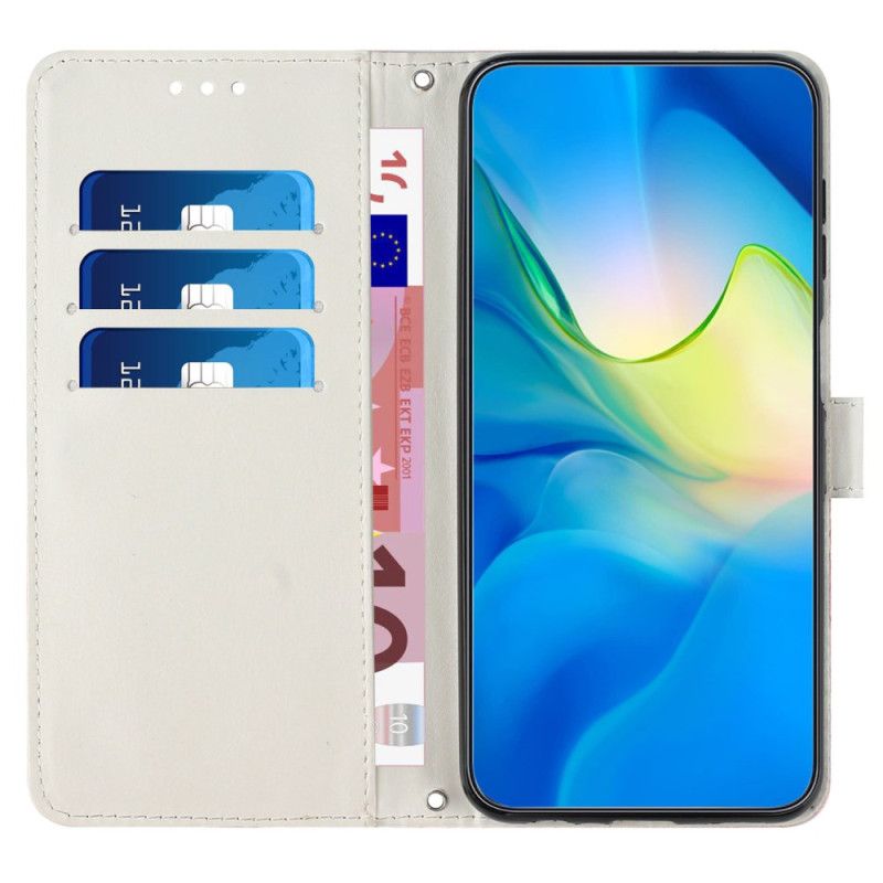 Folio Deksel Samsung Galaxy A17 4g / 5g Marmor Beskyttelse Deksel