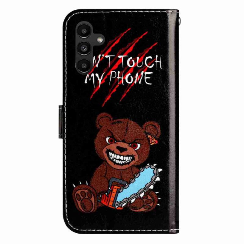 Lærdeksel Folio Deksel Samsung Galaxy A17 4g / 5g Mobildeksel Ikke Rør Telefonen Min