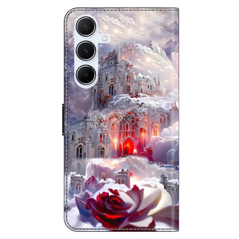 Lærdeksel Folio Deksel Samsung Galaxy A17 4g / 5g Mobildeksel Slott