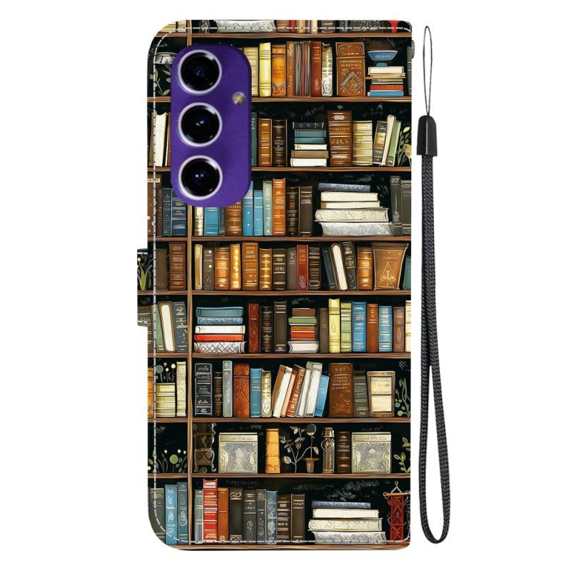 Lederhüllen Für Samsung Galaxy A17 4g / 5g Bibliothek