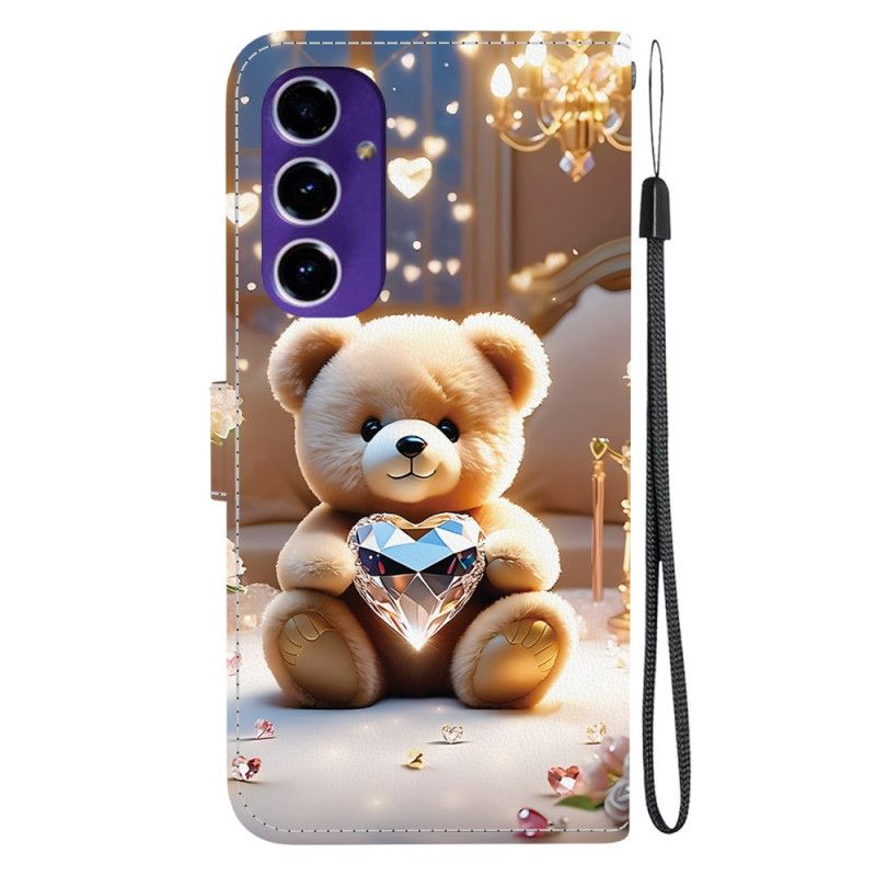 Lederhüllen Samsung Galaxy A17 4g / 5g Diamantbär