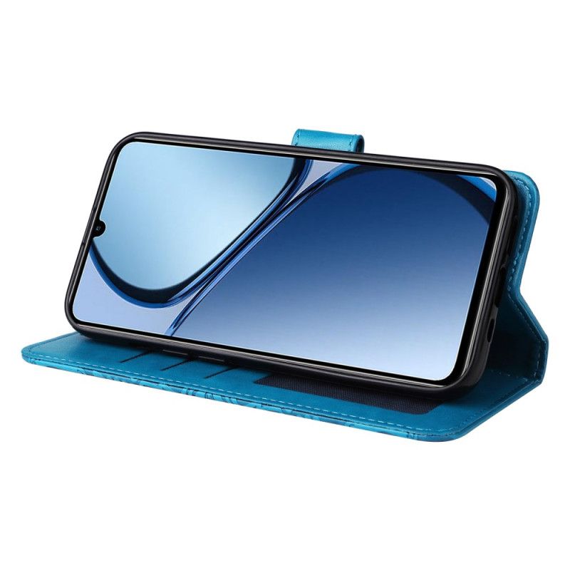 Folio Deksel Realme Note 60 Solsikkemønster