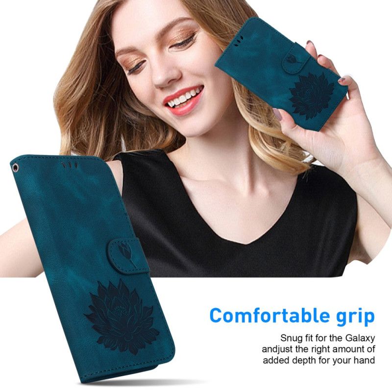 Lærdeksel Folio Deksel Realme Note 60 Mobildeksel Lotus