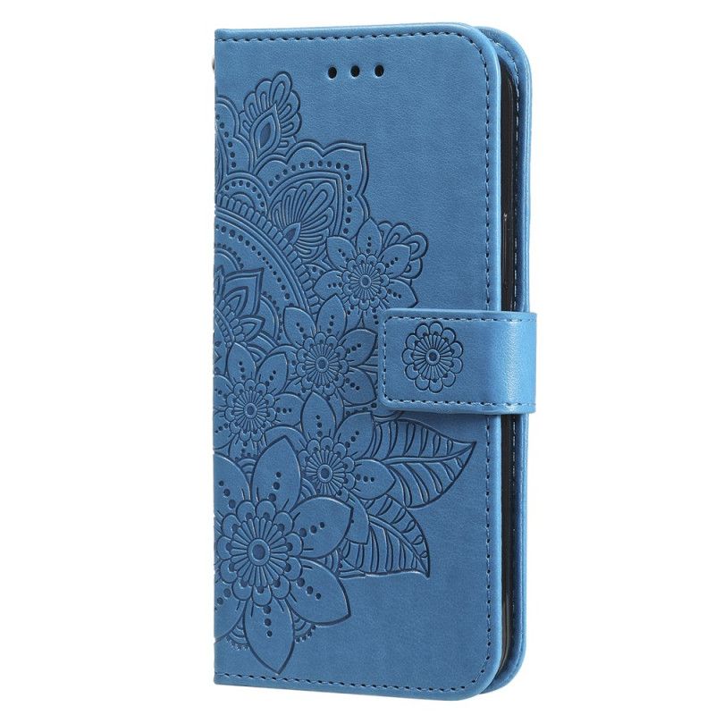 Lærdeksel Folio Deksel Realme Note 60 Mobildeksel Mandala-trykk