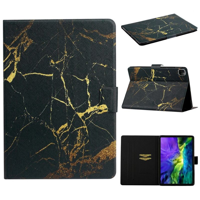 Folio Deksel for iPad Pro 11" (2018) (2020) Svart Marmorserie