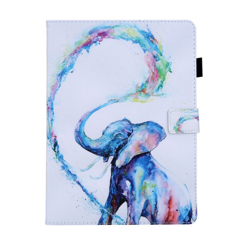 Folio Deksel iPad Pro 11" (2018) (2020) Hvit Elefant-Serietrykk Anti-fall