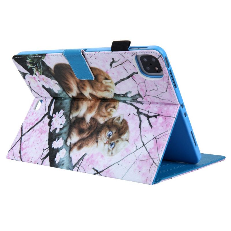 Folio Deksel iPad Pro 11" (2018) (2020) Hvit Kattens Serietrykk