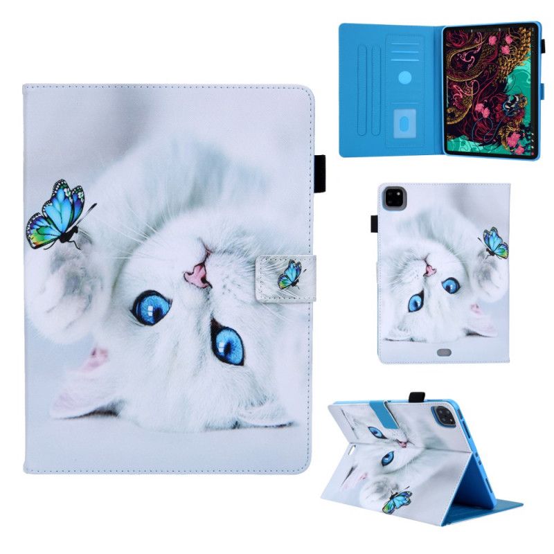 Folio Deksel iPad Pro 11" (2018) (2020) Hvit Kattens Serietrykk