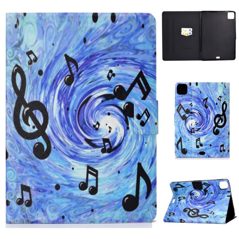Folio Deksel iPad Pro 11" (2018) (2020) Musikalsk Virvelvind Anti-fall