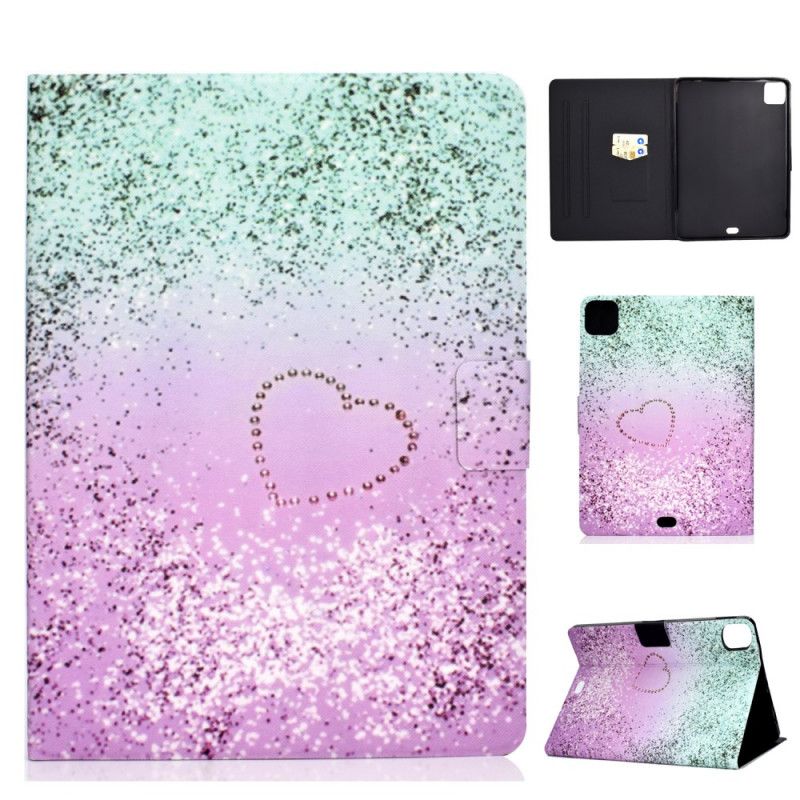 Folio Deksel iPad Pro 11" (2018) (2020) Skinnende Paljetter