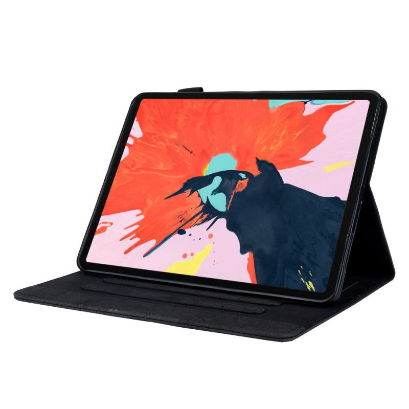 Folio Deksel iPad Pro 11" (2018) (2020) Svart Smart Stil Omslag
