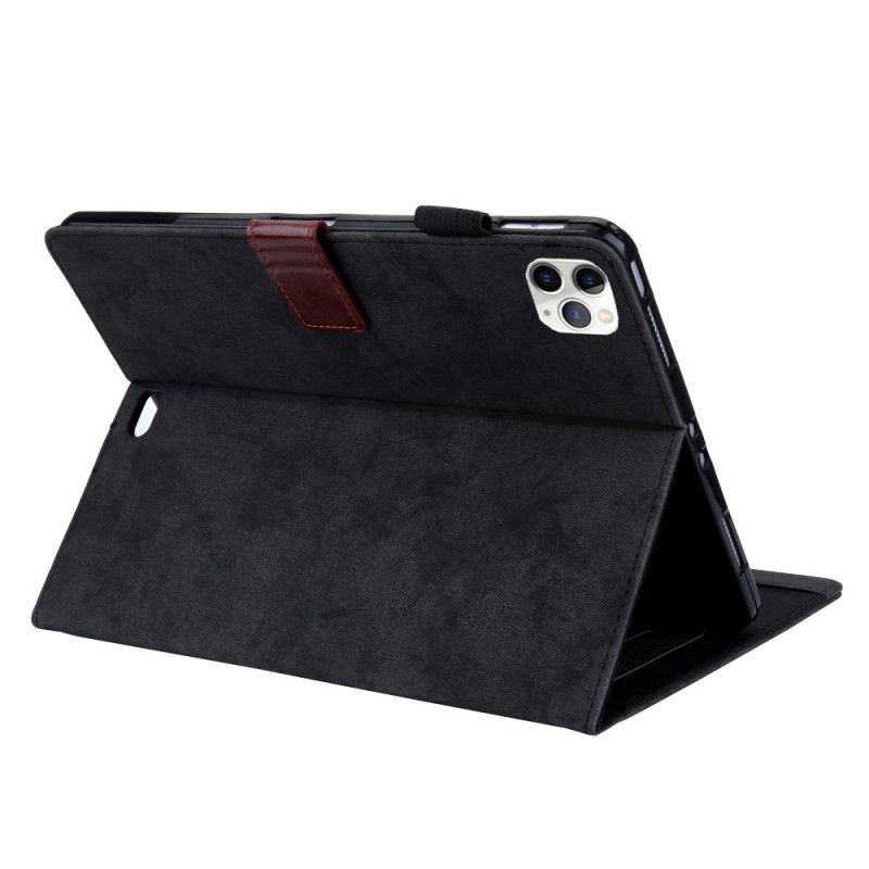 Folio Deksel iPad Pro 11" (2018) (2020) Svart Smart Stil Omslag