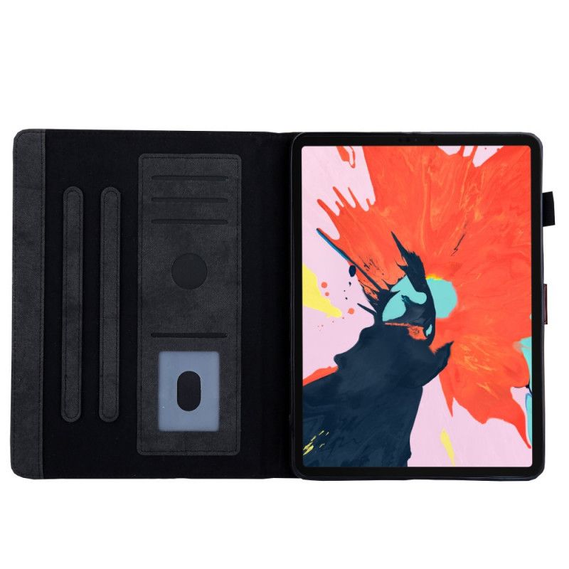 Folio Deksel iPad Pro 11" (2018) (2020) Svart Smart Stil Omslag
