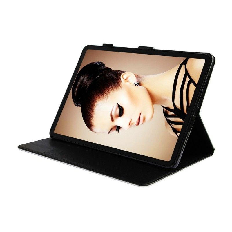 Lærdeksel Folio Deksel iPad Pro 11" (2018) (2020) Blomstret Hodeskalle