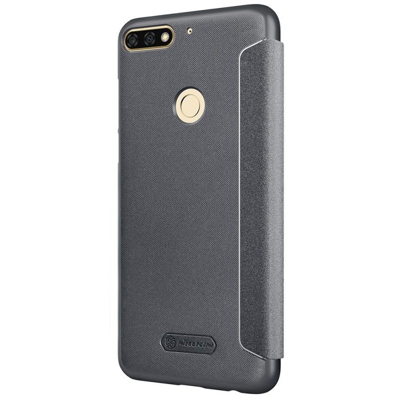 Folio Deksel Honor 7C Svart Nillkin