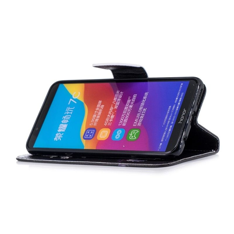 Lærdeksel Folio Deksel Honor 7C Farlig Bjørn