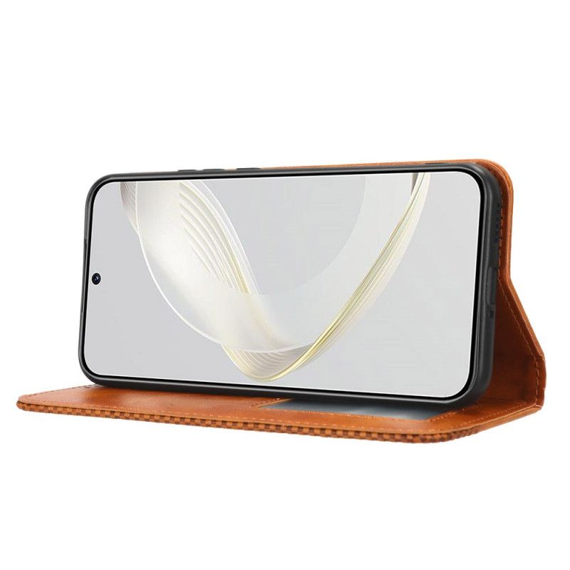 Folio Deksel Lær Huawei Nova 12s Vintage