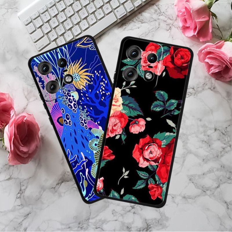 Deksel Til Motorola Edge 50 Pro Majestetisk Løve