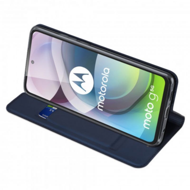 Folio Deksel Moto G 5g Skin Pro Dux Ducis