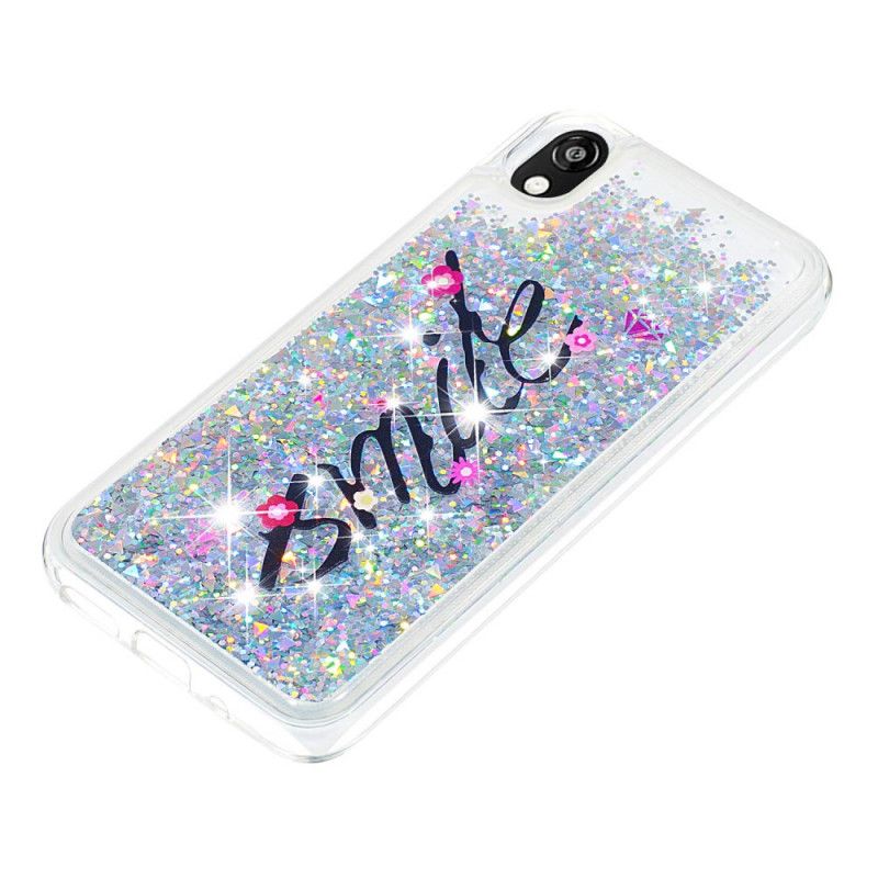 Deksel Huawei Y5 2019 Glitrende Smil Anti-fall