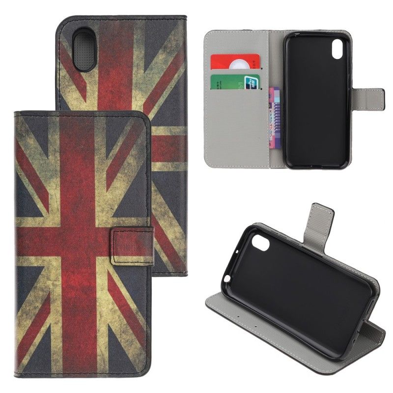 Folio Deksel Huawei Y5 2019 Englands Flagg
