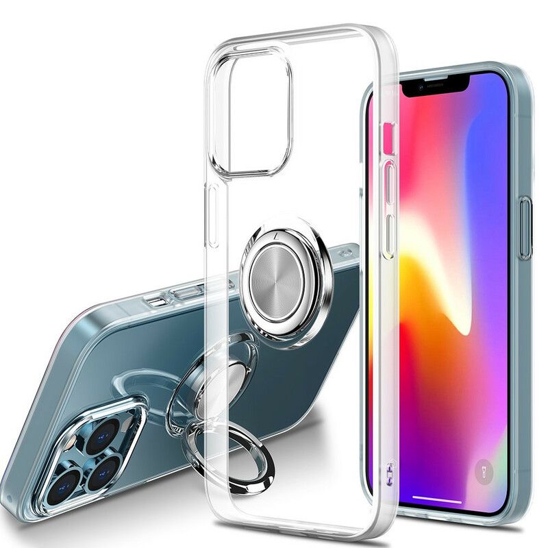 Deksel iPhone 13 Mini Gjennomsiktig Med Støttering