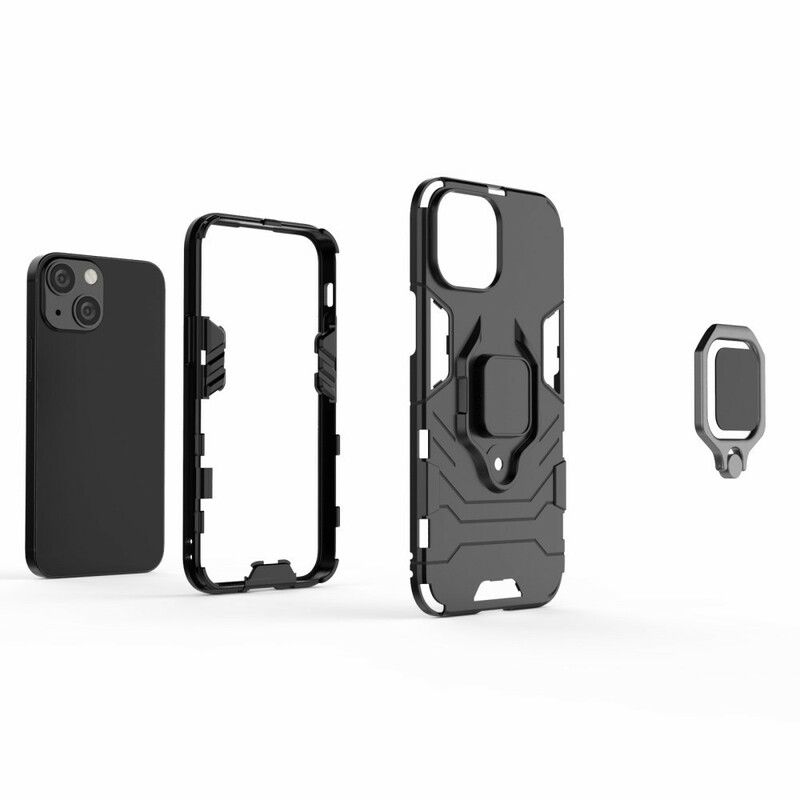 Deksel iPhone 13 Mini Mobildeksel Ringbestandig
