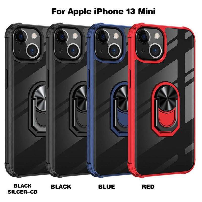 Deksel iPhone 13 Mini Premium Ring Hybrid