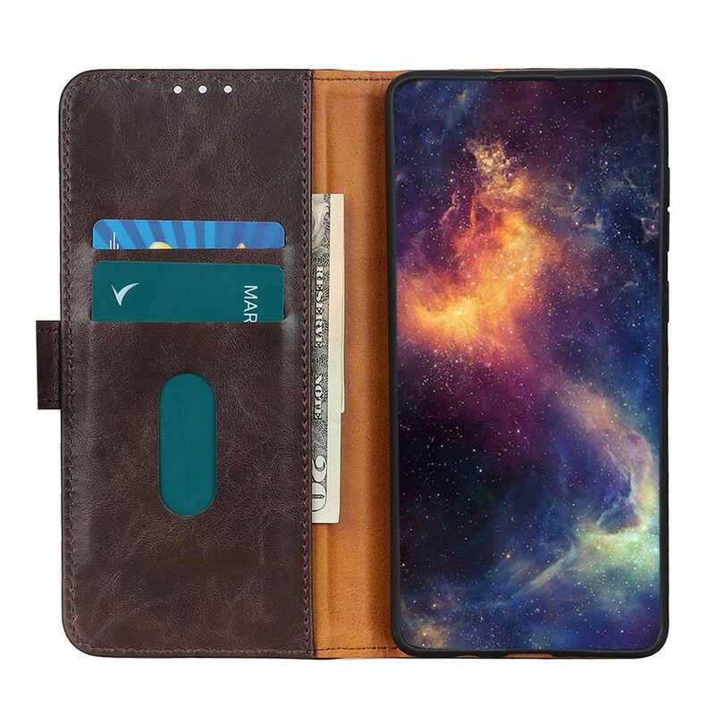 Folio Deksel iPhone 13 Mini Khazneh Elegance Leather Style